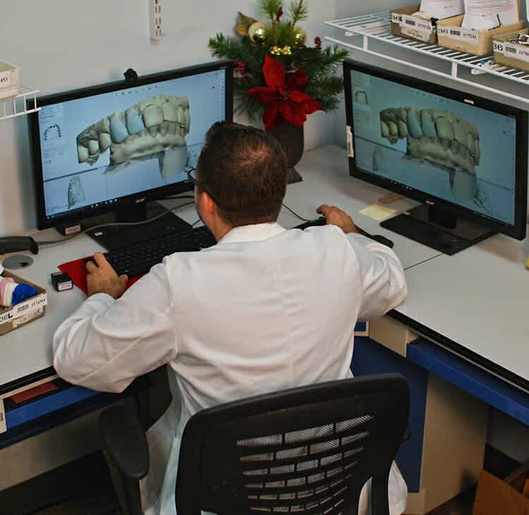 burbankdentallab-samir-zubi-cad-cam-work Samir Zubi of Burbank Dental Lab