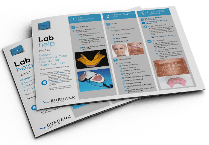 Burbank Dental Lab - Implant Lab Help