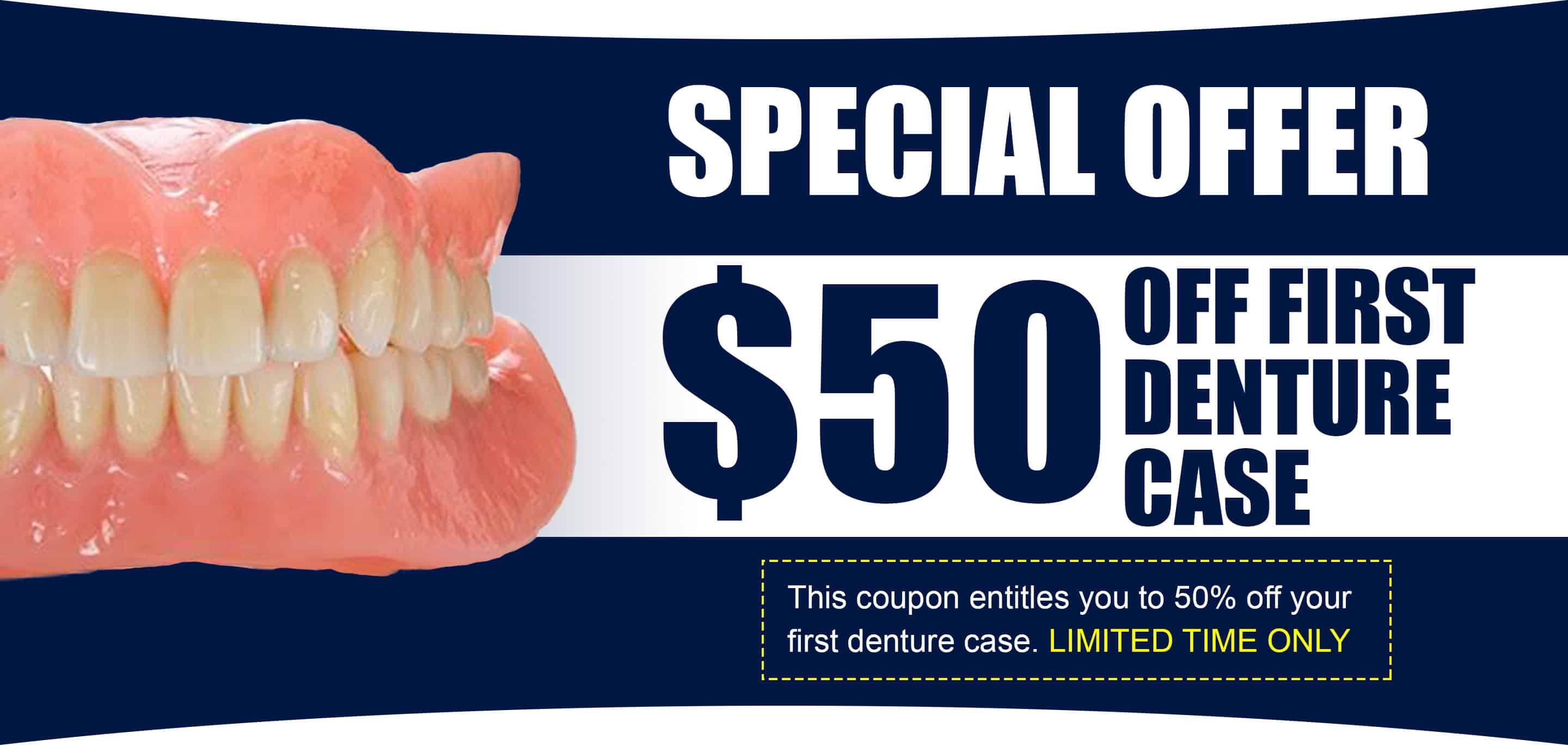 burbank-dental-lab-denture-special $50 Off First Denture Case at Burbank Dental Lab