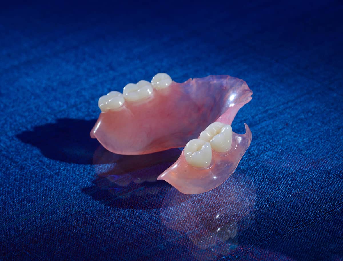 Valplast Partial Dentures - Burbank Dental Lab
