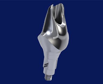 Original Strauman Abutment - A Product of Burbank Dental Lab (Straumann Abutment image courtesy of Straumann)